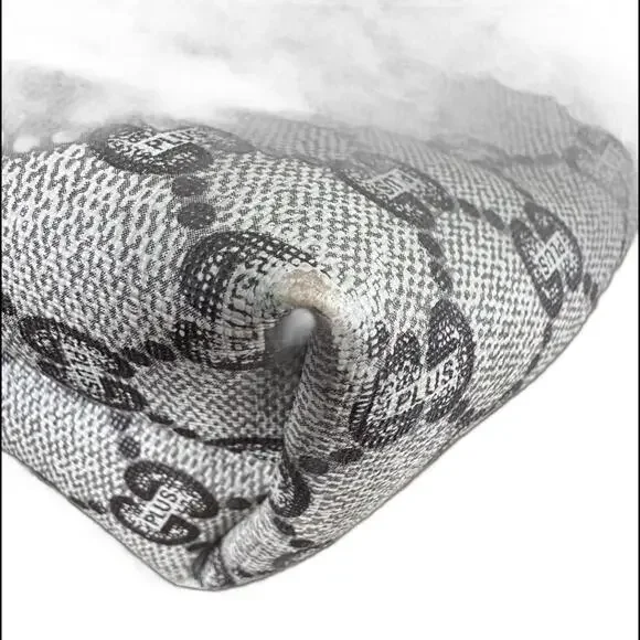 Gucci Vintage 1970's Large Coated PVC Tote Bag in Plus GG Web (GGXX150) - Picture 7 of 16